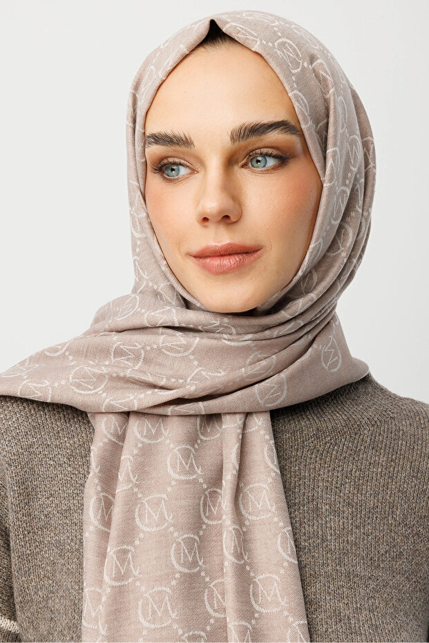 Soft Pembe Yün İpek Şal - 2