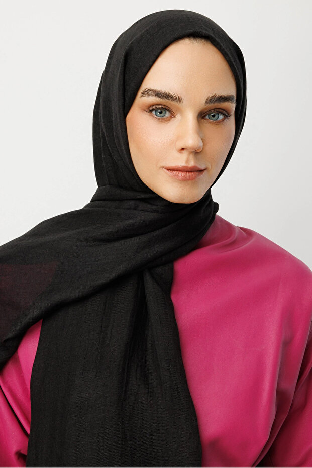 Siyah Dubai Şal - 7