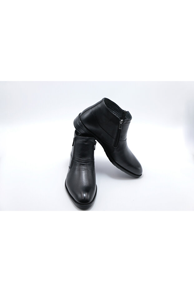 1038 Kauçuk Taban Hakiki Deri Erkek Bot - 3