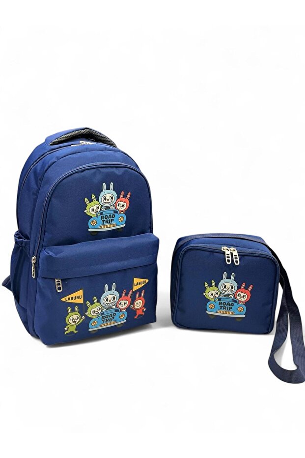Labubulu Quality Primary School Backpack with Many Color Versions and Thermal Nutrition