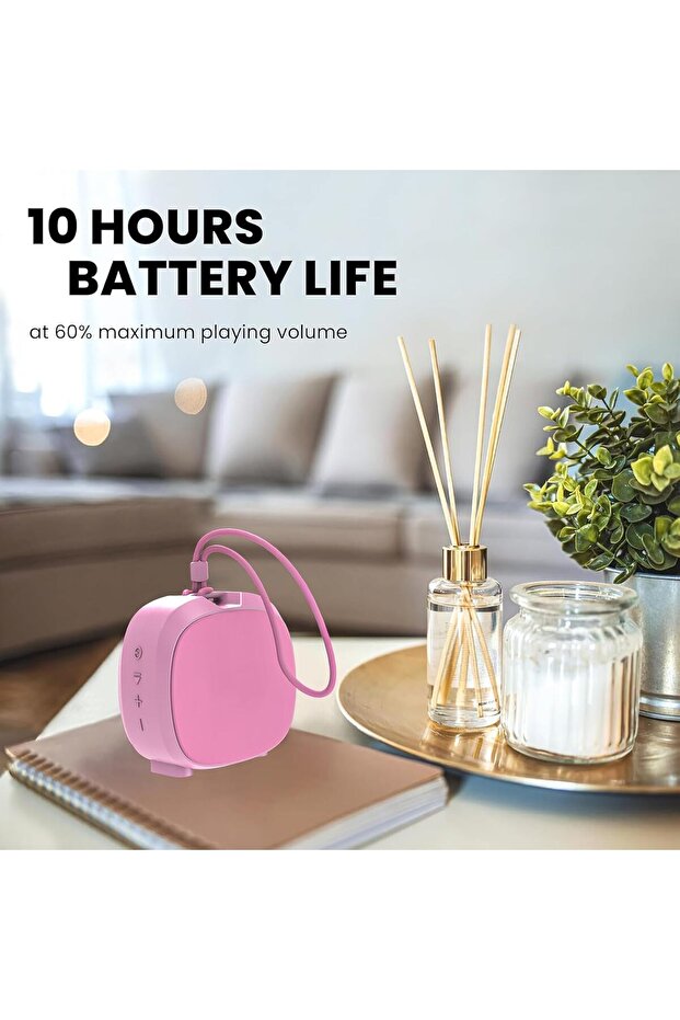 Μίνι αδιάβροχο φορητό ηχείο Bluetooth - 7