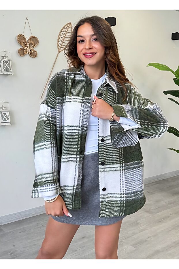 Tek Cep Detaylı Oduncu Gömlek - 4