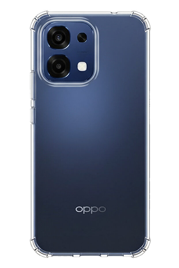 Oppo A6 Pro Compatible Transparent Silicone Case - 1