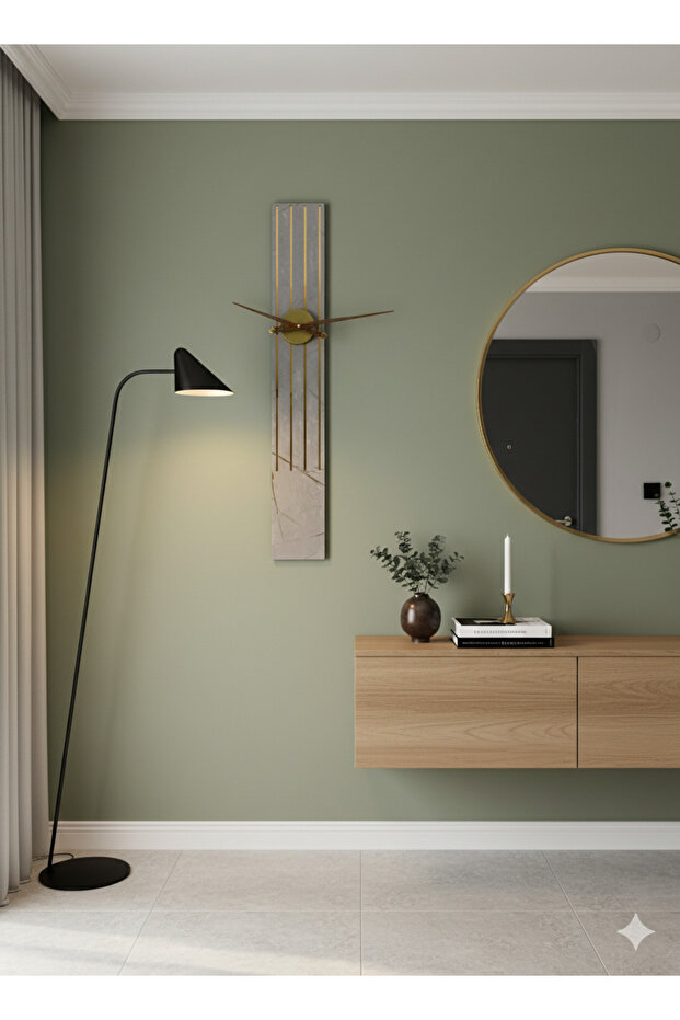 RECTANGLE DUVAR SAATİ - 3