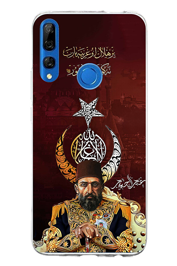 حافظة سيليكون متوافقة مع هاتف Honor 9X من عبد الحميد حان مطبوع - 1