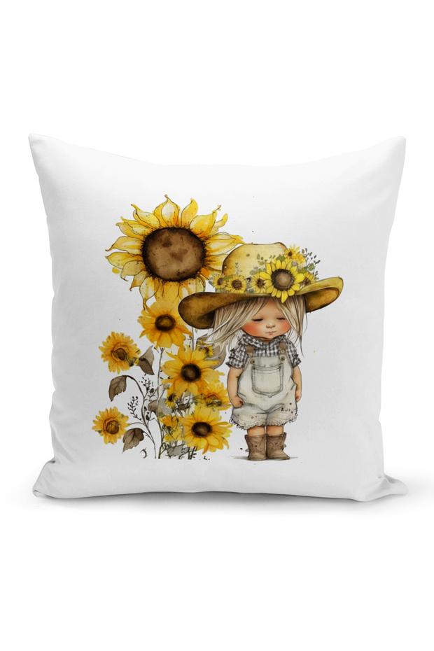 Children's Baby Room Digital Printed Throw Pillow Cover