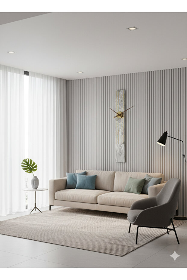 RECTANGLE DUVAR SAATİ - 3