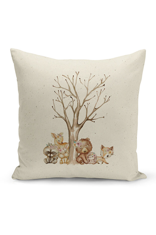 Children's Baby Room Digital Printed Throw Pillow Cover