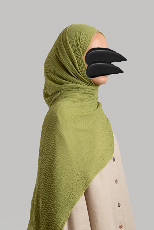 شال موسلين ناعم - ليمون مسكيت - 4