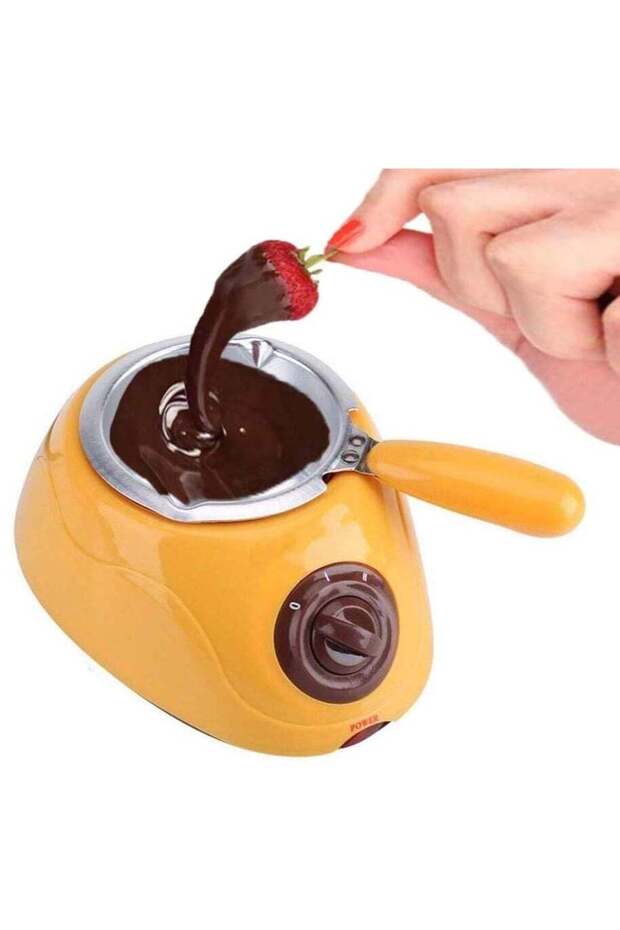 Electric Chocolate Melting Pot Fondue Melter Machine