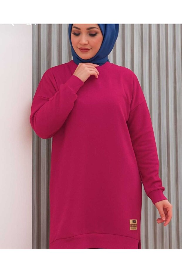 fuşya tunik - 1