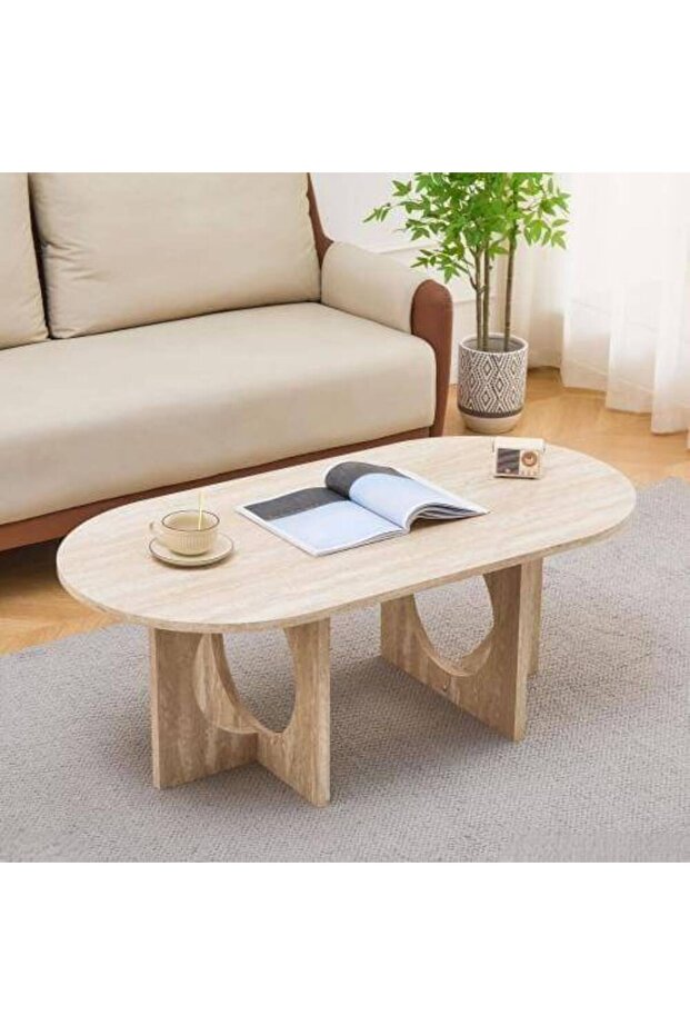 طاولة بتأثير الرخام - 2