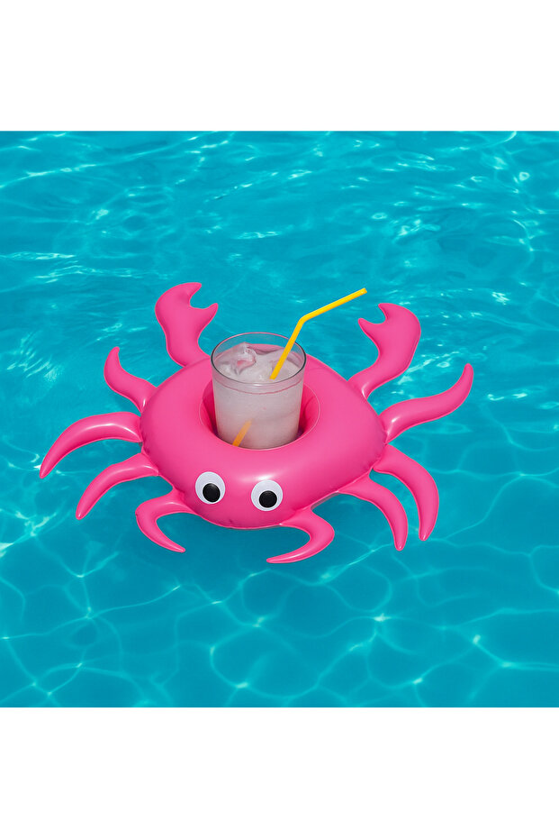 Crab Cup Holder Inflatable - Floating Drink Holder - Crab Cup Holder - Inflatable Sea Cup Holder