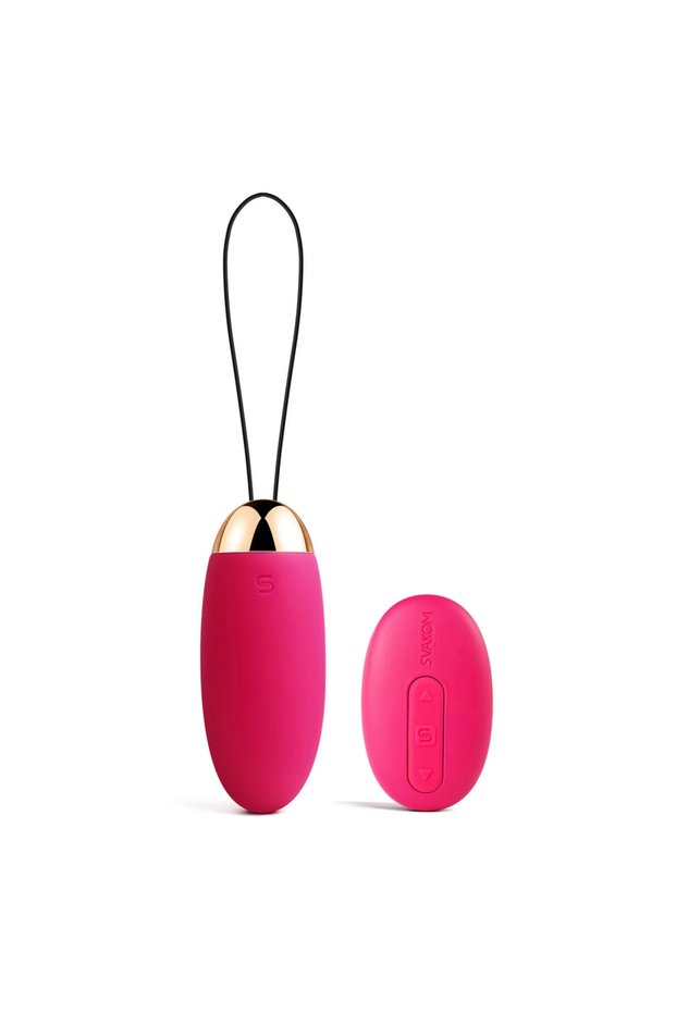 Svakom Elva Vibrating Egg Plum Red