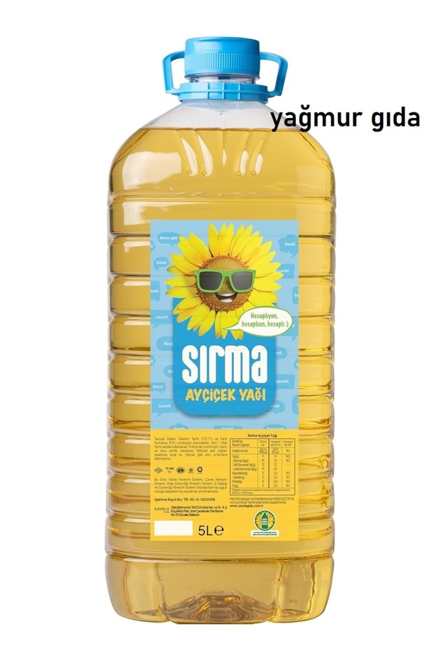 Ayçiçek Yağı 5 LT - 1