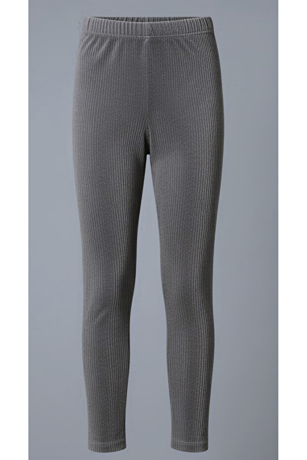 Cotton Corded Fabric Winter Girls' Leggings