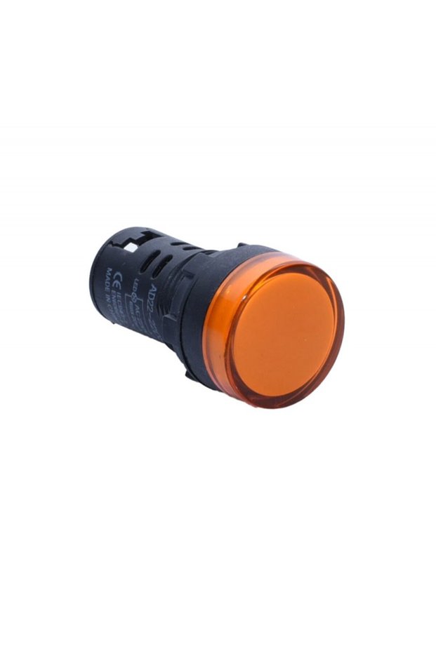 Voltage Indicator 220V, Matte Appearance, Orange