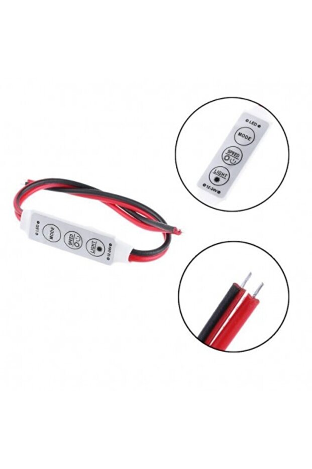 Monocolor Led Strip Mini Controller - 3