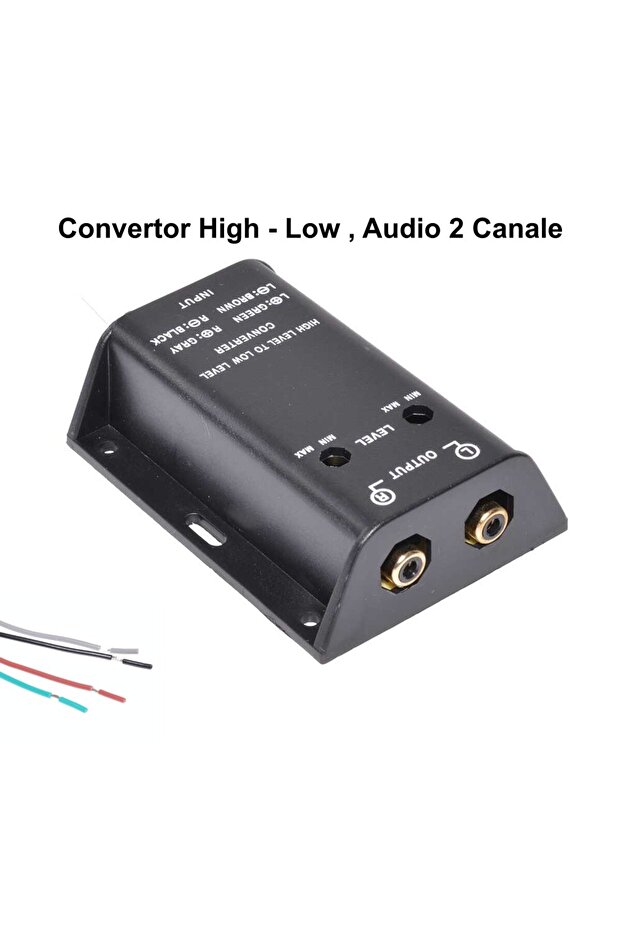 Convertor înalt-jos, 2 canale audio - 3