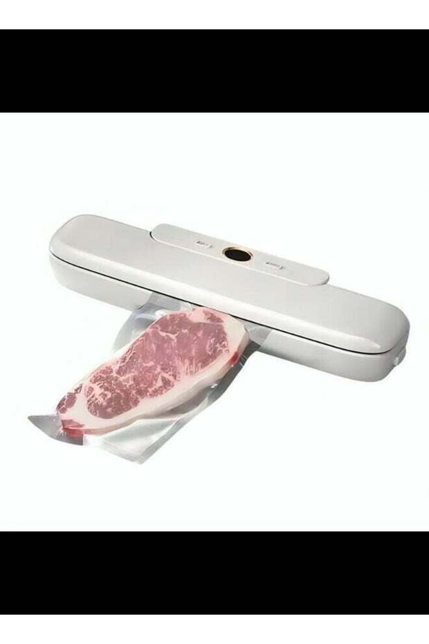 Vacuum Machine With Automatic Shut-Off System For Food Preservation With Built-In Slicer - 1