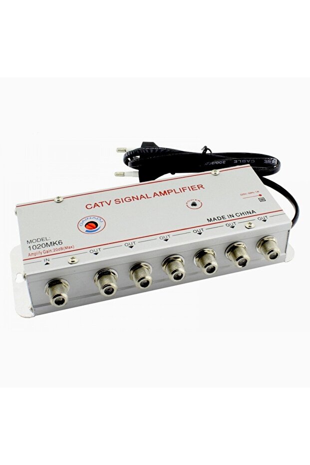 Cable TV amplifier, 6-output splitter - 3