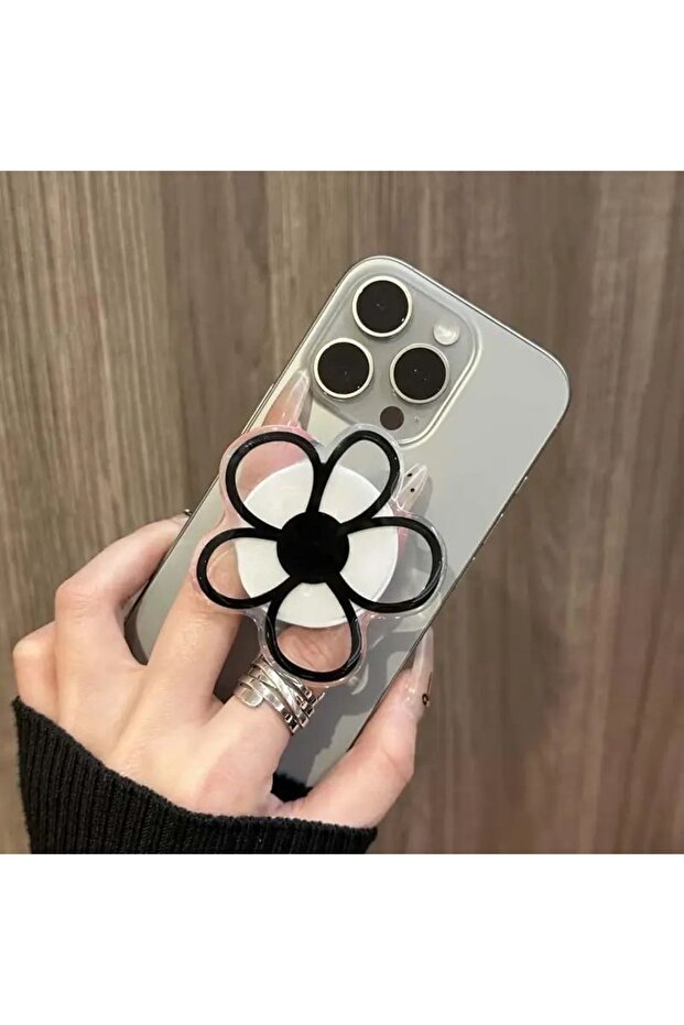 بوب سوكيت بنمط الزهور السوداء - 1