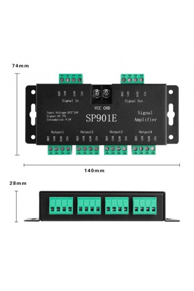 LED Pixel Digital Amplifier SP901E - 3
