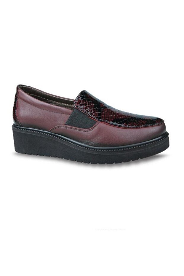 Women's Genuine Leather Wedge Heeled Comfortable Daily Shoes 0730