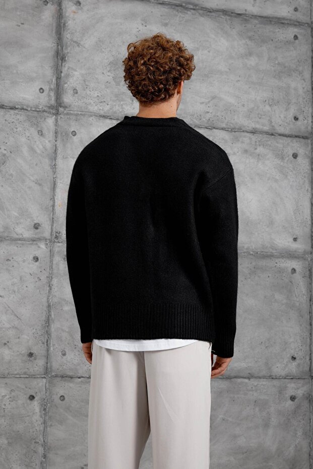 Siyah MRK ÖRME HIRKA - 4