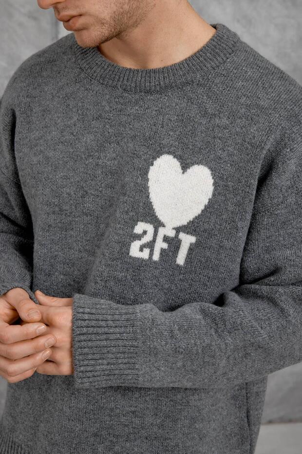 Erkek Antrasit 251 OVERSIZE TRİKO - 2