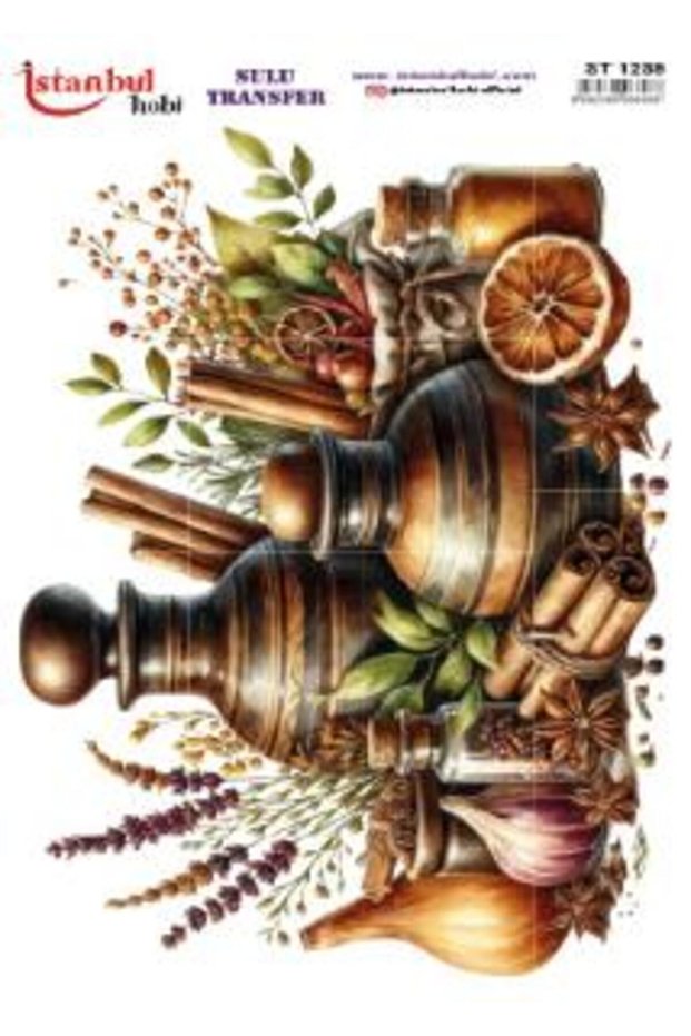 Water Transfer Paper 25X35Cm St-1239