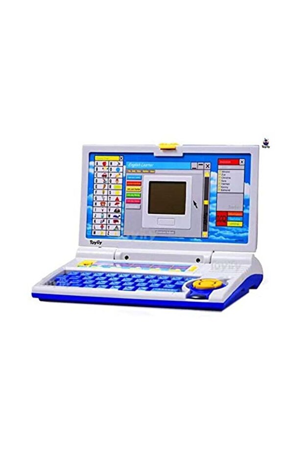 English Learning Laptop for Kids, Bilingual Eye-Protection Screen, Parent-Child Interacti