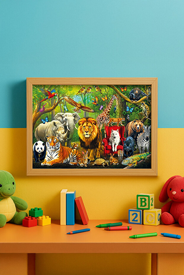 Forest Animals 100 Parça - 3