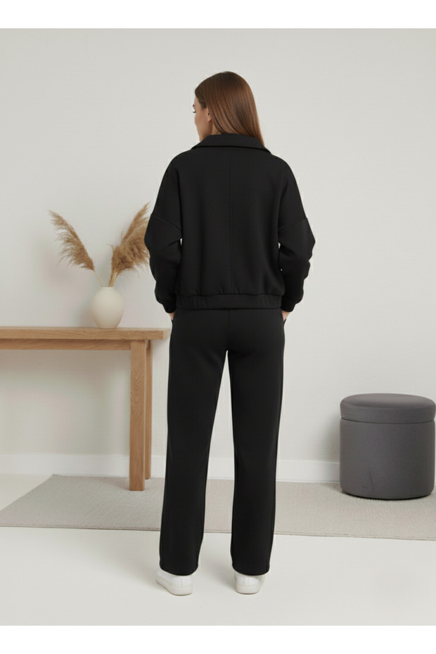 MODAL FERMUARLI SWEAT - 4