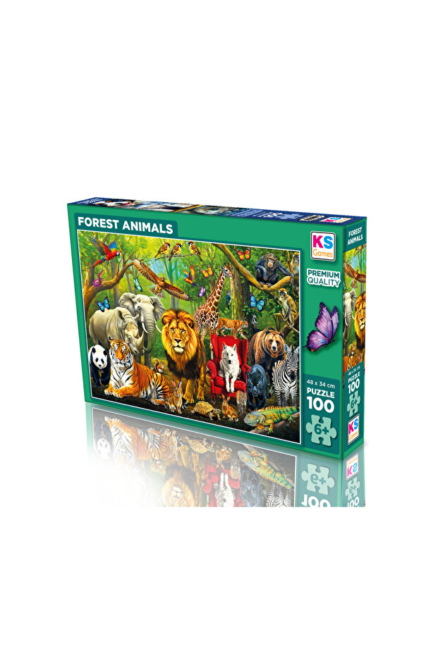Forest Animals 100 Parça - 1