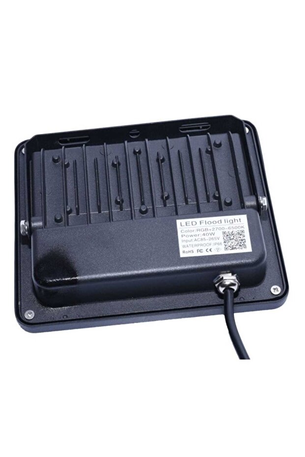 Proiector LED RGBW de 40W, Android, iOS, Bluetooth - 4