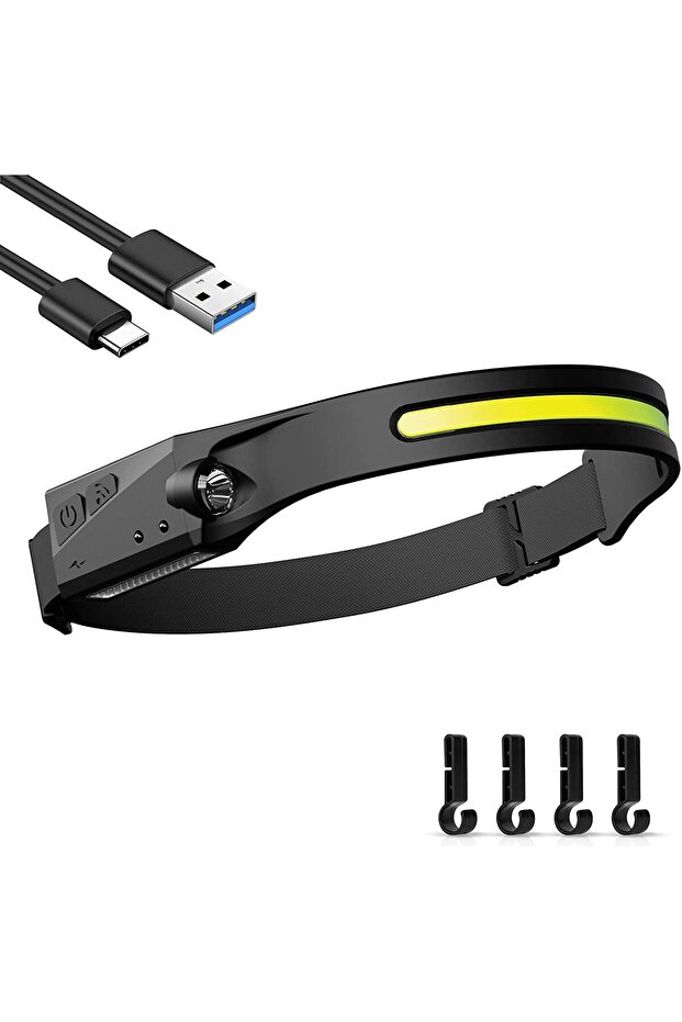 Headlamp with motion sensor LED COB model YT-200 - 7
