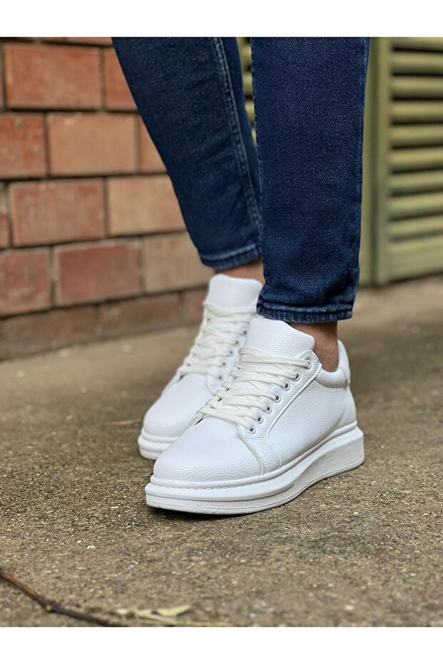 Men's Thick Sole Winter Shoes Orthopedic Sole