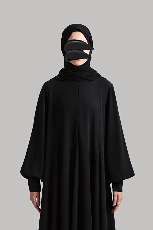 Princess Model Flared Ferace - Black - 2