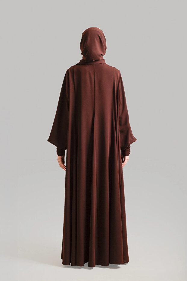 Prenses Model Kloş Ferace - 6