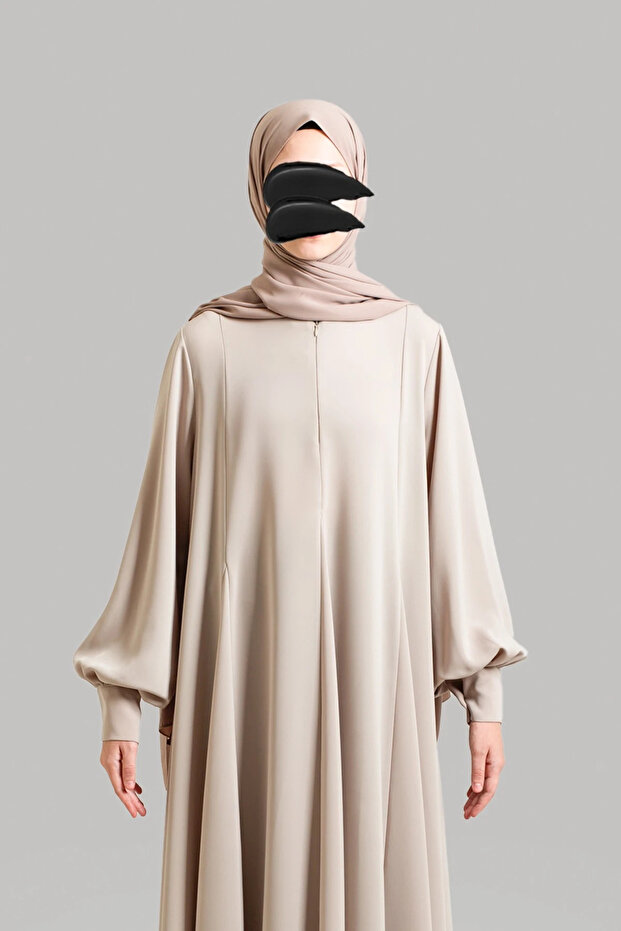 Prenses Model Kloş Ferace - 3