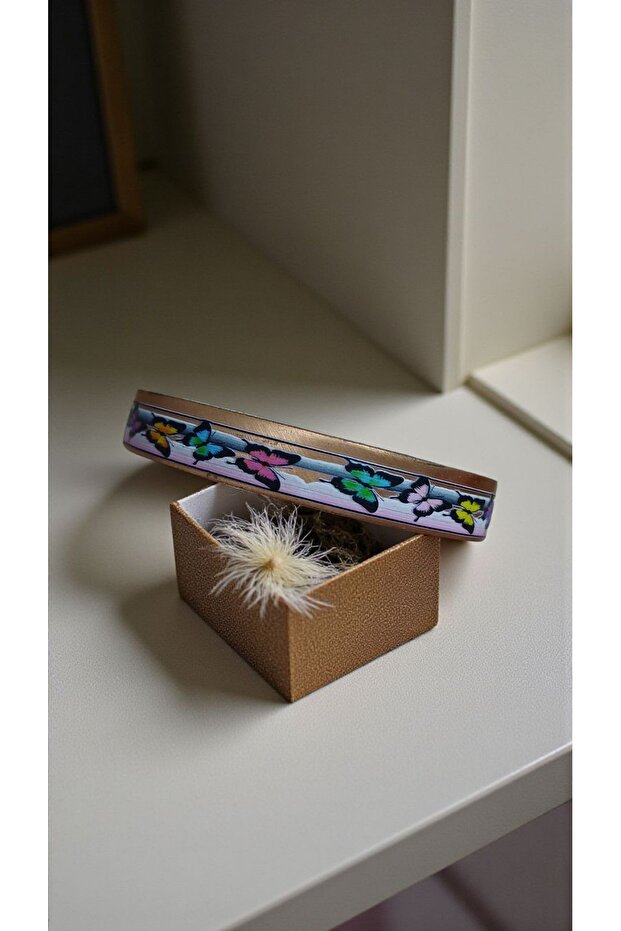 سوار نحاسي بنمط عرقي - 1