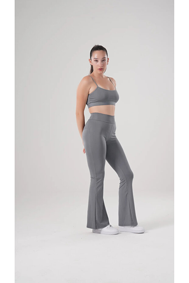 Velora Flow İspanyol Paça Tayt - 2