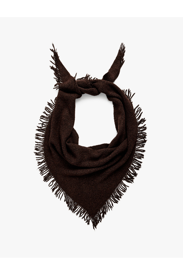 Square Tassel Soft Textured Shawl