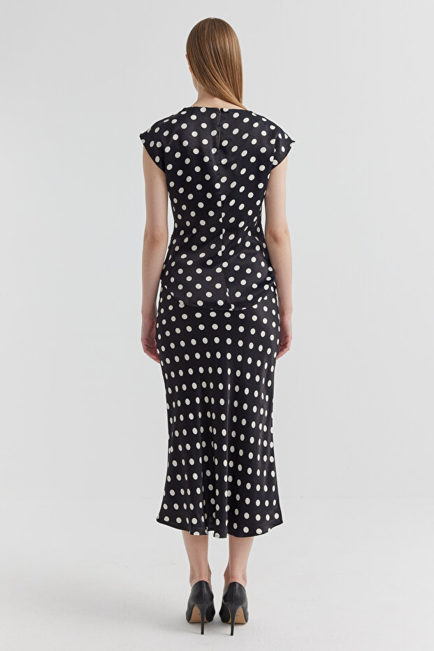 Fustă cu model pentru damă - 7