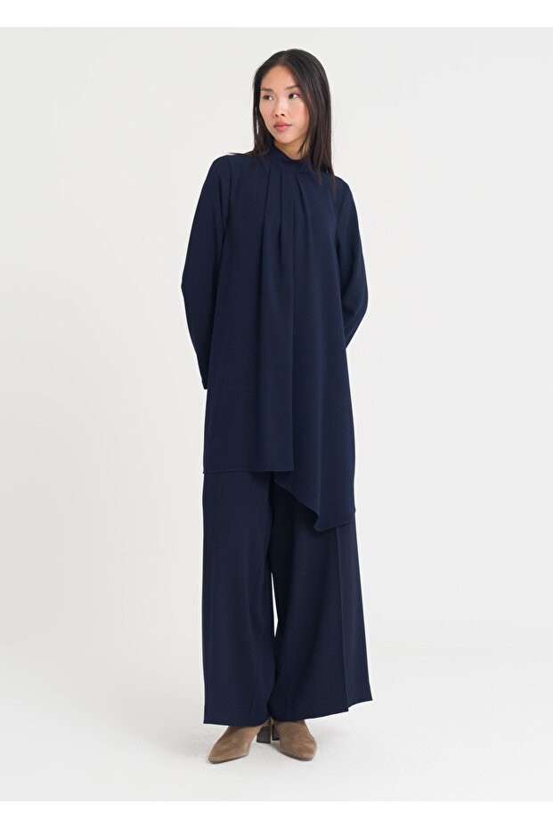 Önü Volanlı Rahat Tunik - 2