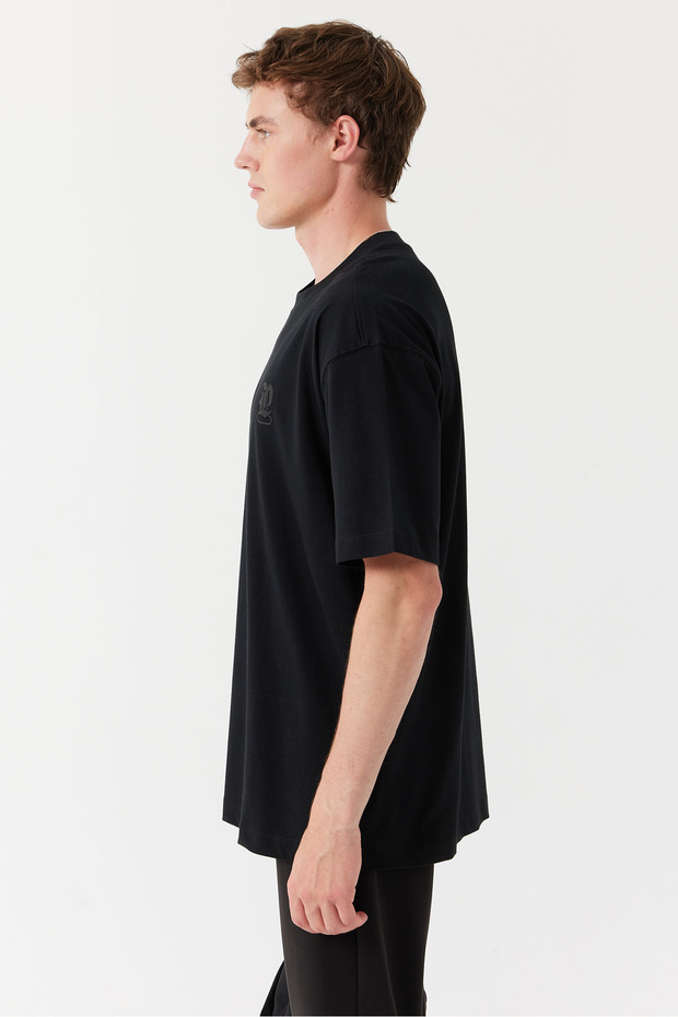 Erkek Oversize T-shirt - 2