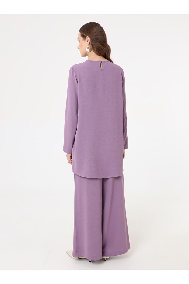 Aerobin Basic Tunik&Pantolon İkili Takım - Mor - - 6
