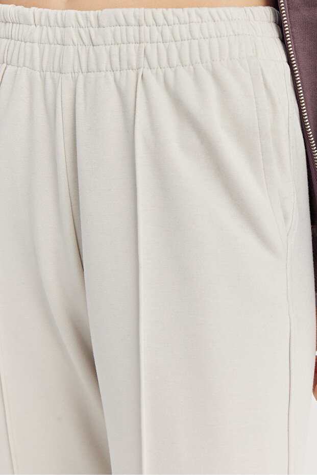 Kadın Önden Dikişli Sweat Alt - 5