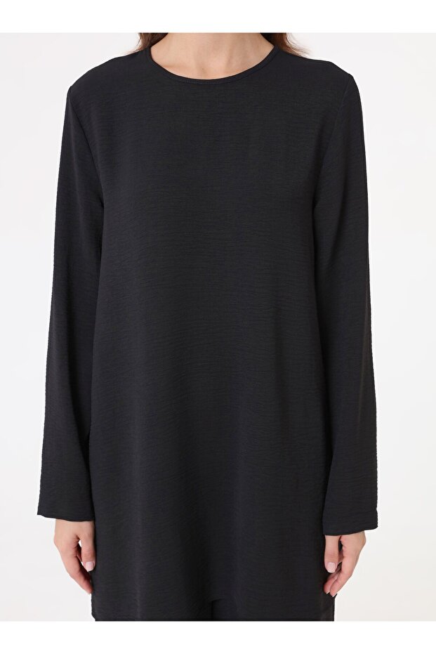 Aerobin Basic Tunik&Pantolon İkili Takım - Siyah - - 3